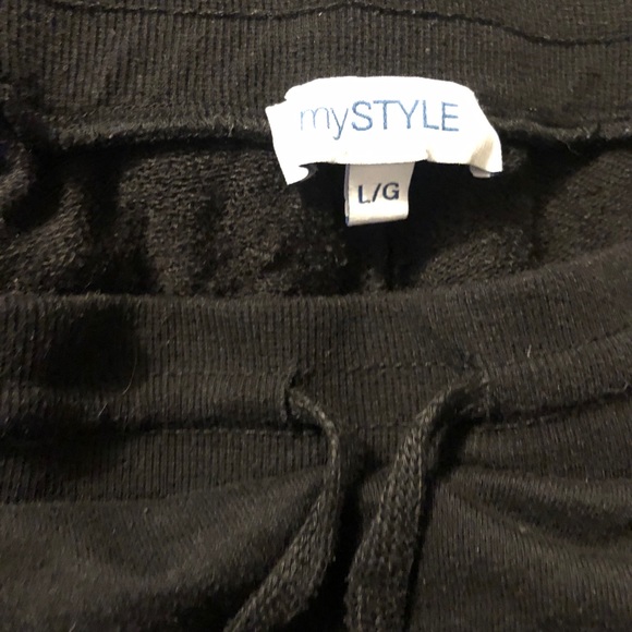 Black track pants - Picture 3 of 4